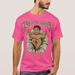 African American Christmas Black Baby Jesus King N T-Shirt