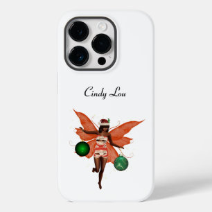 African American Christmas Fairy Cell Phone Case