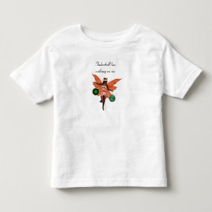 African American Christmas Fairy Toddler T-Shirt