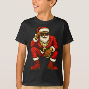African American Christmas Funny African American  T-Shirt
