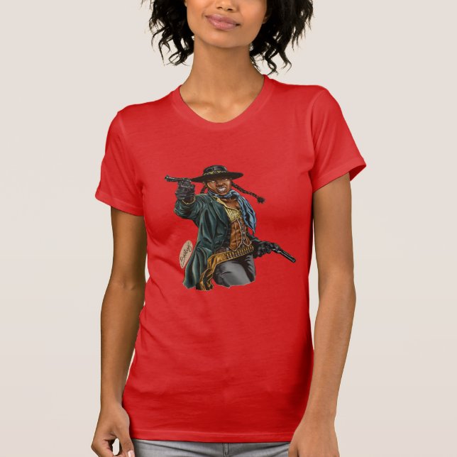 African American Cowgirl T-Shirt (Front)