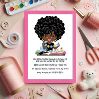 African American Crafting-Themed Birthday Party