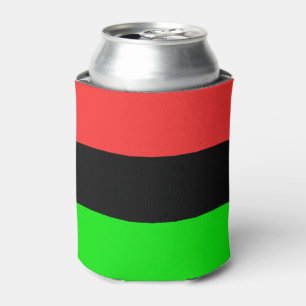 African American Diaspora Flag Can Cooler