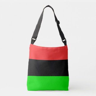 African American Diaspora Flag Crossbody Bag