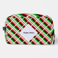 African American Diaspora Flag Green Personalised