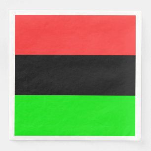 African American Diaspora Flag  Napkin