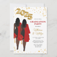 African American Double Graduation Party
