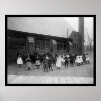 African American Elementary School Kids 1900