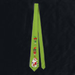 African American Ethnic Elf Santa Christmas Tie<br><div class="desc">This design was created through digital art. It may be personalised by clicking the customise button and changing the colour, adding a name, initials or your favourite words. Contact me at colorflowcreations@gmail.com if you with to have this design on another product. Purchase my original abstract acrylic painting for sale at...</div>