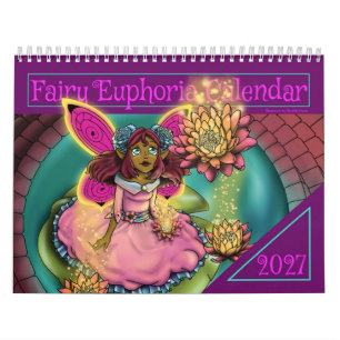 African American Fairies 2027 Calendar