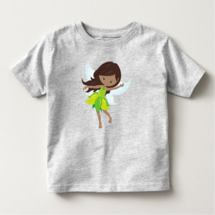African American Fairy, Forest Fairy, Magic Fairy Toddler T-Shirt