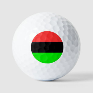 African American Flag Golf Balls
