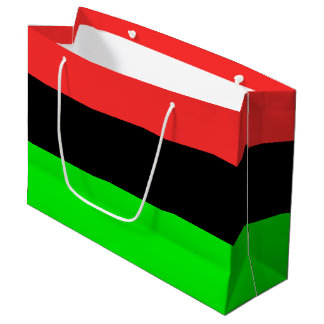African American Flag Large Gift Bag