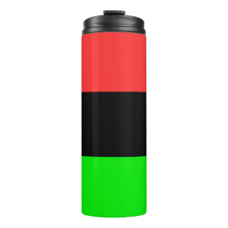 African American Flag Thermal Tumbler