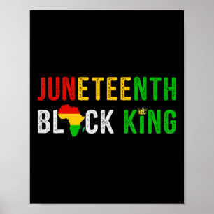 African American Freedom Black History June 19 4  Poster