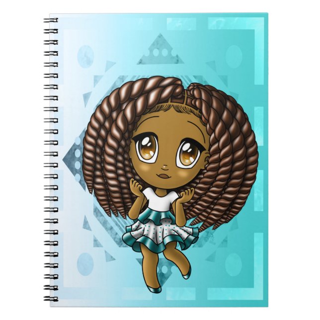 African American Girl Notebook (Front)