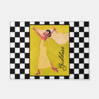 “African American Goddess”  Doormat