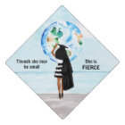 African American Graduation Hat Topper