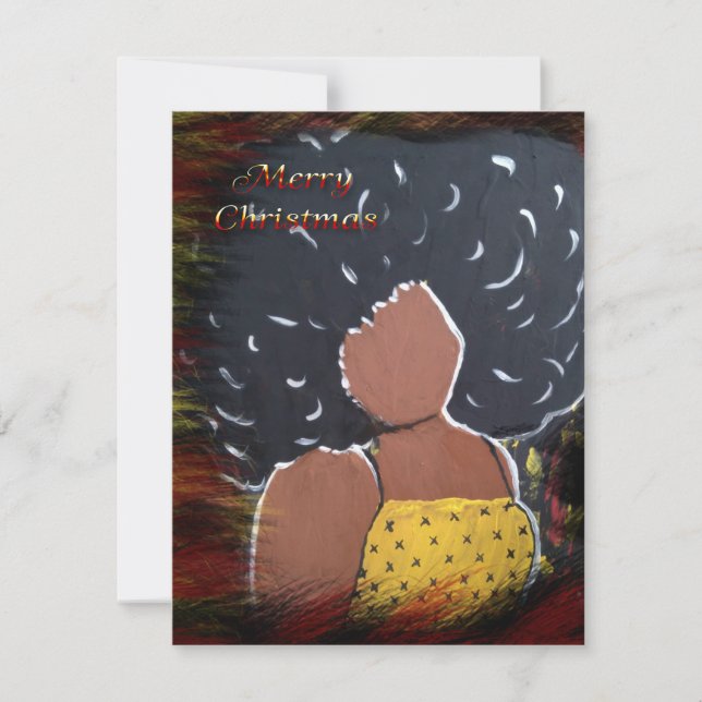 African American greeting Card (Front)