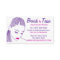 African American Hair Braiding Salon Business Card