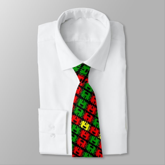 African American heritage Tie (Tied)