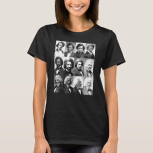 African American History Frederick Douglass Black T-Shirt