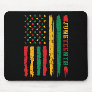 African American History Juneteenth Flag 1865 Mouse Pad
