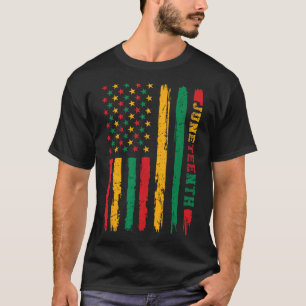 African American History Juneteenth Flag 1865 T-Shirt