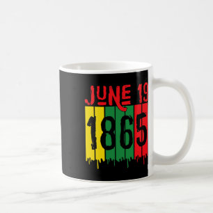 African American June 19 1865 Juneteenth  Coffee Mug