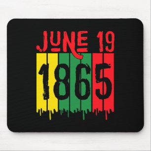African American June 19 1865 Juneteenth Mouse Pad