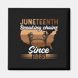 African American Juneteenth 1865 Magnet