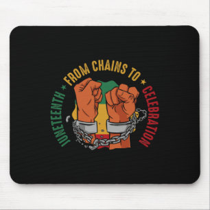 African American Juneteenth Celebration Black Hist Mouse Pad