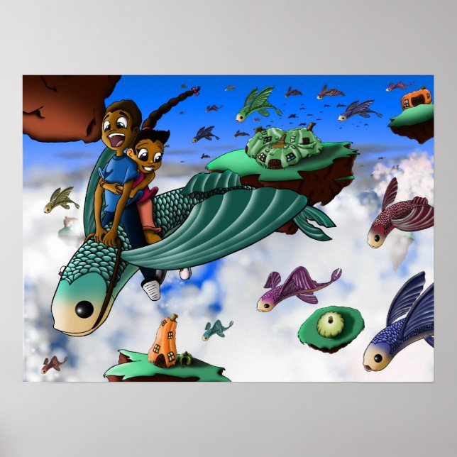 African American Kids Poster (Front)