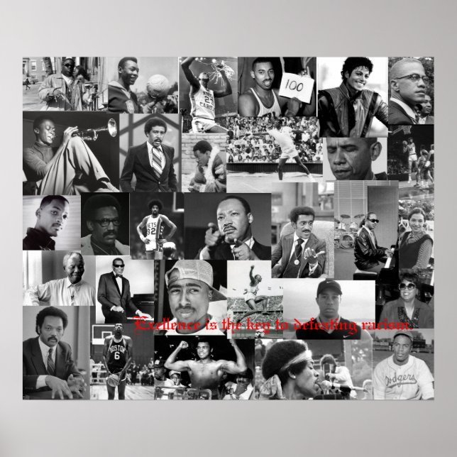 African american leaders poster (Front)
