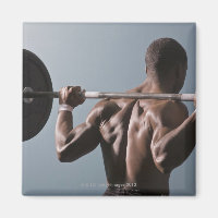 African American man working out the gym 2