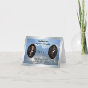 African American Memorial Thank You Notes