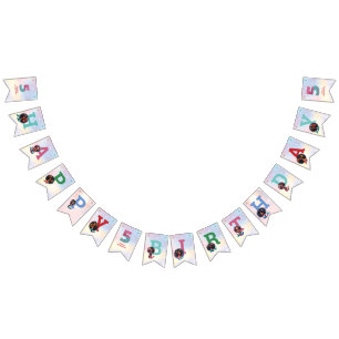 African American Mermaid 5Th Birthday Bunting