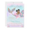 African American Mermaid Baby SHower Glitter Tail