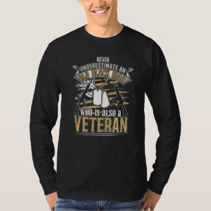African American Military Veteran Black History T-Shirt