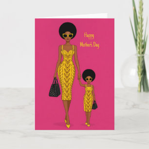 African American Mother's Day Card