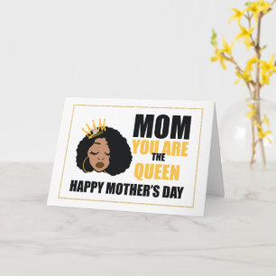 African American Mother's Day  Card