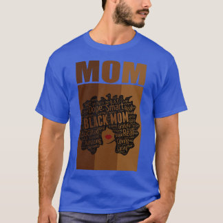 African American Mum Mothers Day Afro T-Shirt