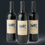 African American Nativity Christmas Wine Label<br><div class="desc">African American Nativity Holy Family Christmas.</div>