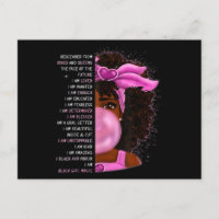 African American Nubian Queen Black Girl Magic Pri