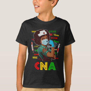 African American Nurse Black History Month Pride B T-Shirt