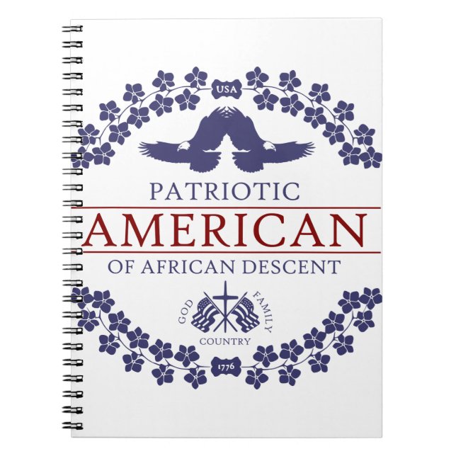 African American PATRIOT Notebook (Front)