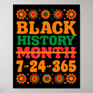 African American Pride Celebration Black History 2 Poster