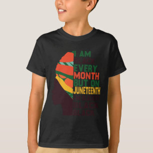 African American Pride Queen Black Month History  T-Shirt