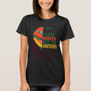 African American Pride Queen Black Month History T-Shirt