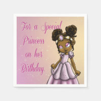 African American Princess Birthday